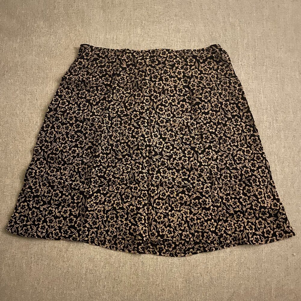 Reformation Gracie Skirt - Floral Print, Gently Worn